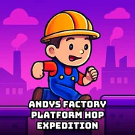 Andys Factory Platform Hop Expedition - Coin Collector game