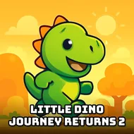 Little Dino Journey Returns 2 - Side Scroller game
